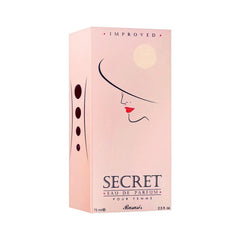 Rasasi Secret Pour Femme Eau De Parfum, Fragrance For Women, 75ml