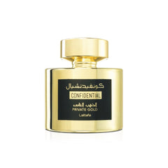 Lattafa Confidential Private Gold Eau De Parfum, Fragrance For Men & Women, 100ml
