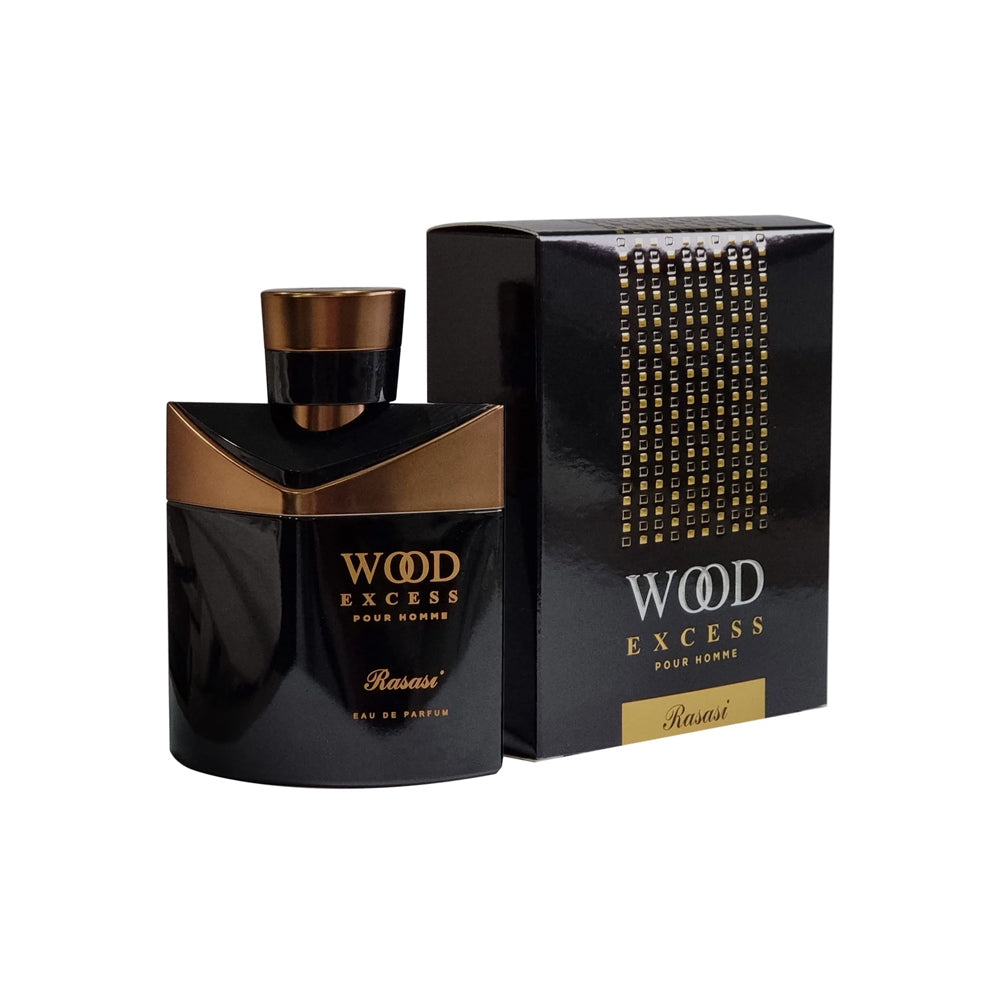 Rasasi Wood Excess Pour Homme Eau De Parfum, For Men, 100ml
